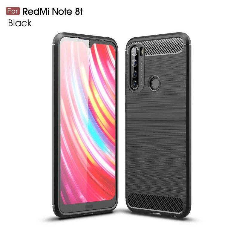 Θήκη Xiaomi Redmi Note 8T Βουρτσισμένη Ίνα Άνθρακα