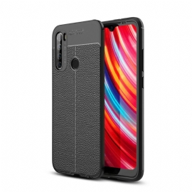 Θήκη Xiaomi Redmi Note 8T Δερμάτινο Εφέ Litchi Διπλής Γραμμής