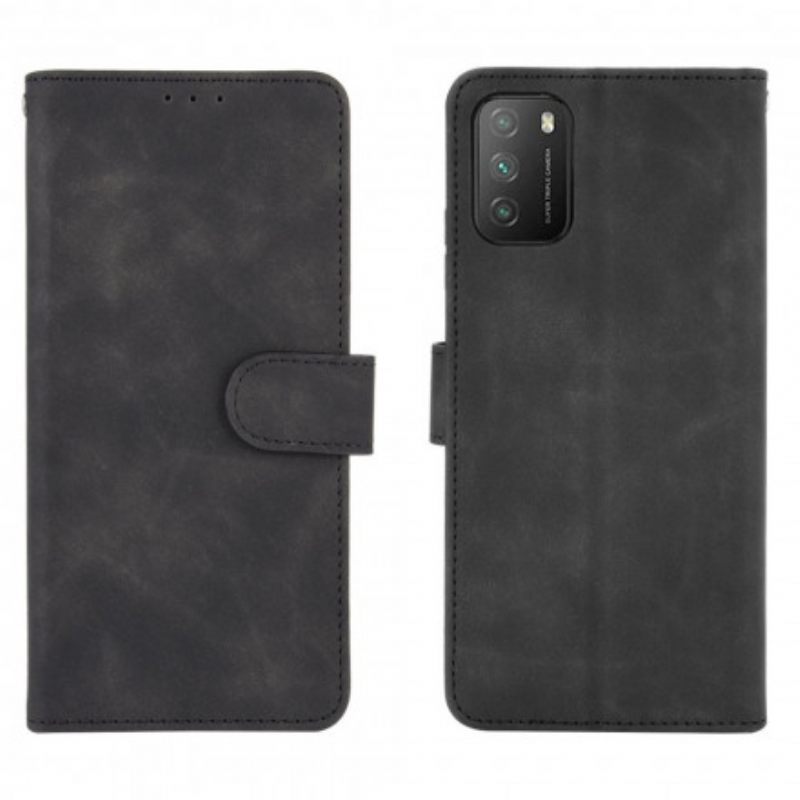 Κάλυμμα Poco M3 Soft Touch Leather Effect