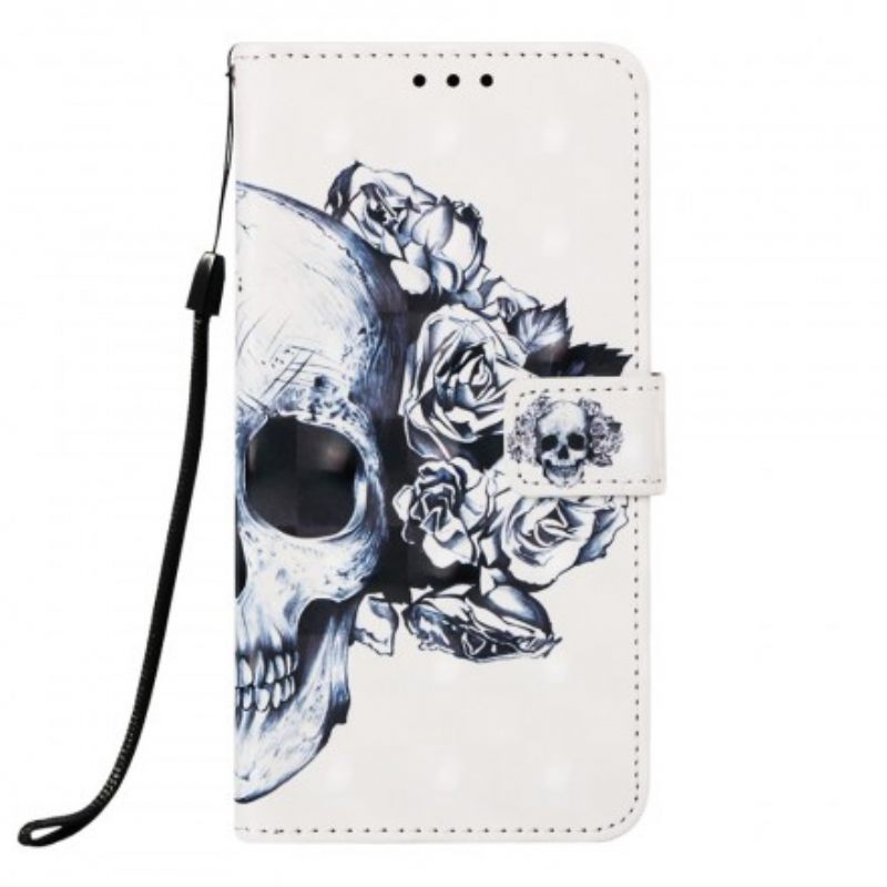 Κάλυμμα Samsung Galaxy A50 Floral Skull