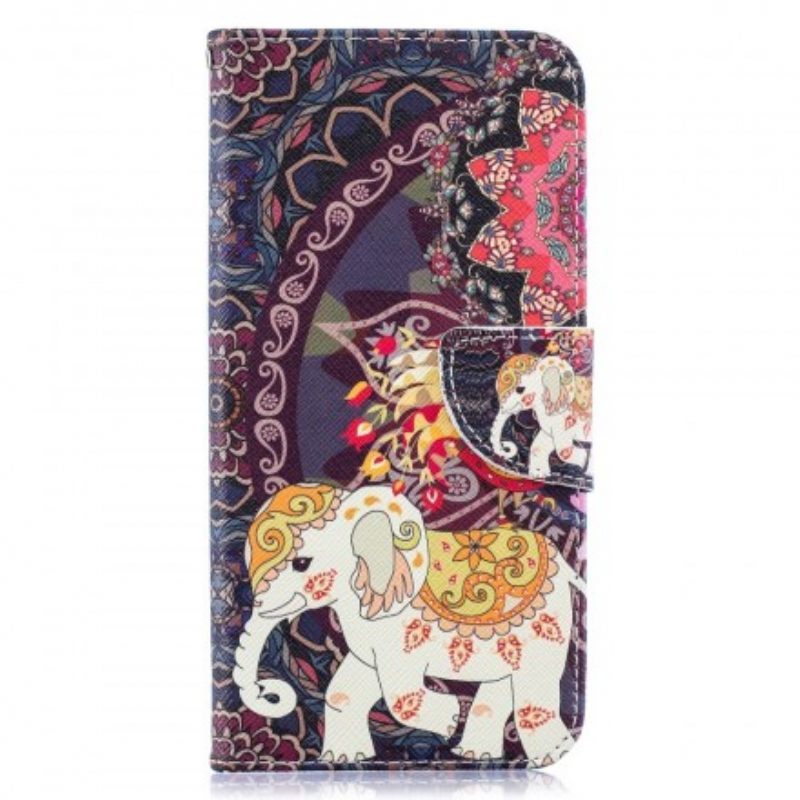 Κάλυμμα Samsung Galaxy A50 Mandala Ethnic Elephants