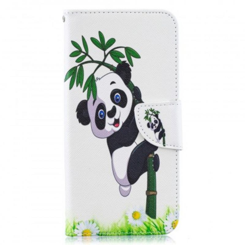 Κάλυμμα Samsung Galaxy A50 Panda On Bamboo