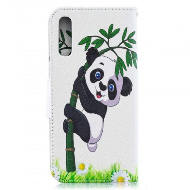 Κάλυμμα Samsung Galaxy A50 Panda On Bamboo