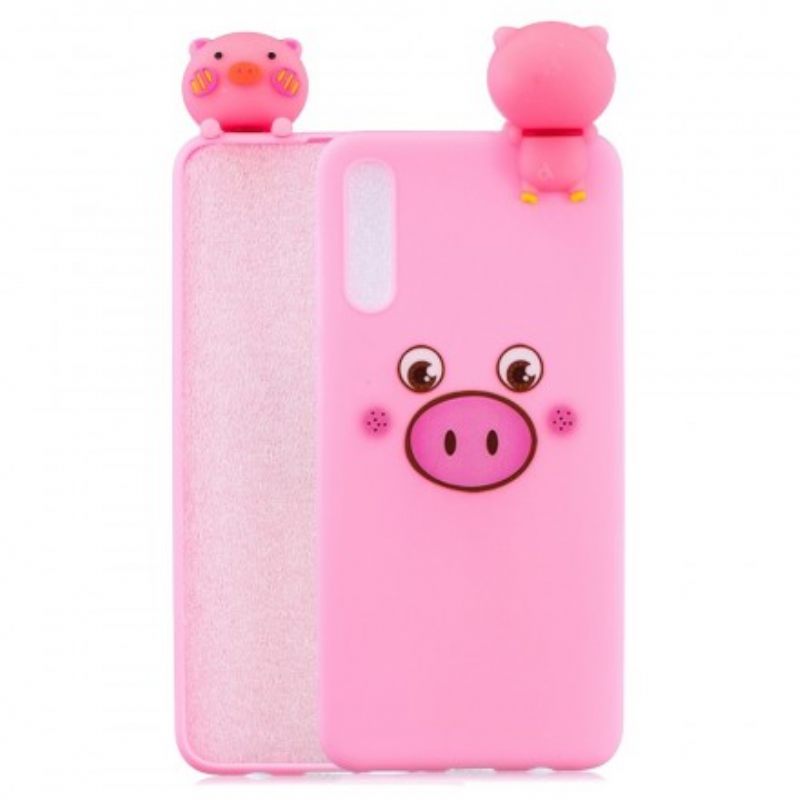 θηκη κινητου Samsung Galaxy A50 Funny Pig 3d