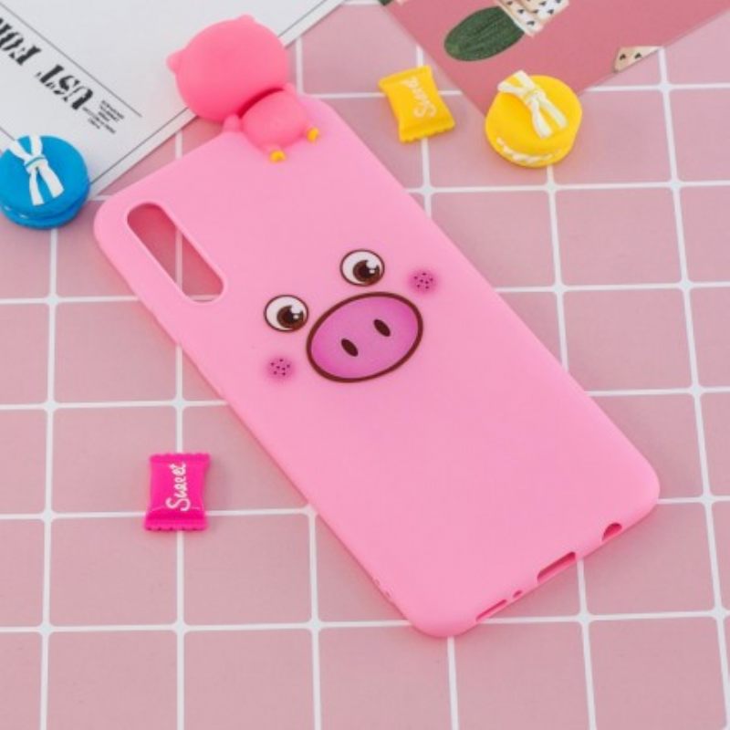 θηκη κινητου Samsung Galaxy A50 Funny Pig 3d