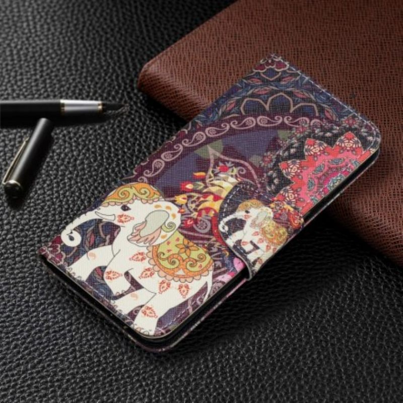 Κάλυμμα Samsung Galaxy A20e Mandala Ethnic Elephants