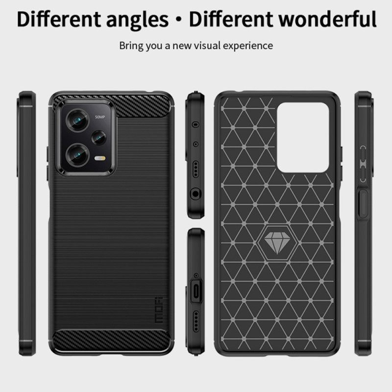 Θήκη Poco X5 Pro 5G Mofi Brushed Carbon Fiber