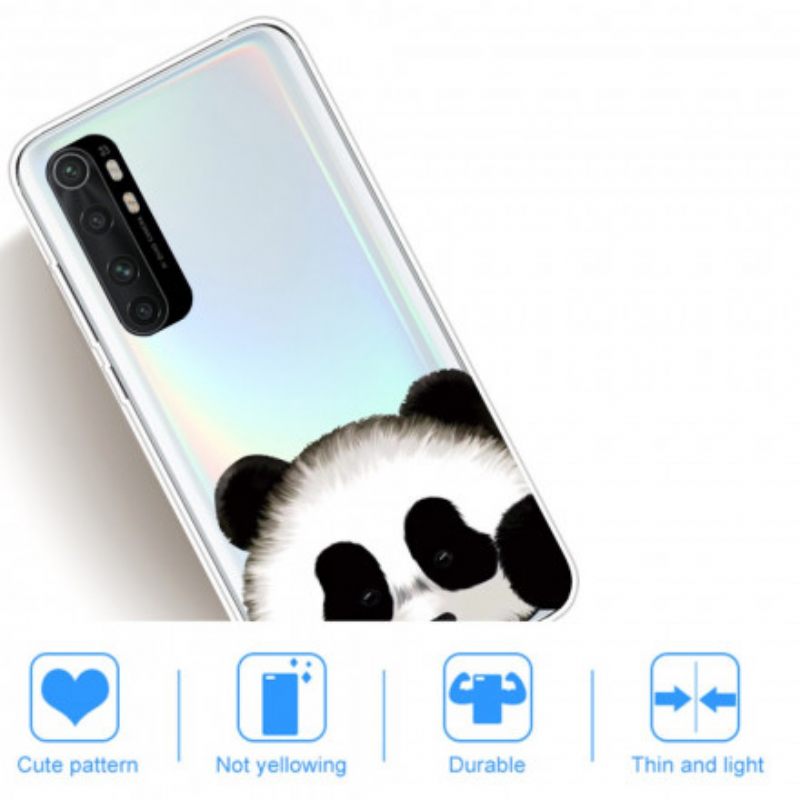 Θήκη Xiaomi Mi Note 10 Lite Διαφανές Panda