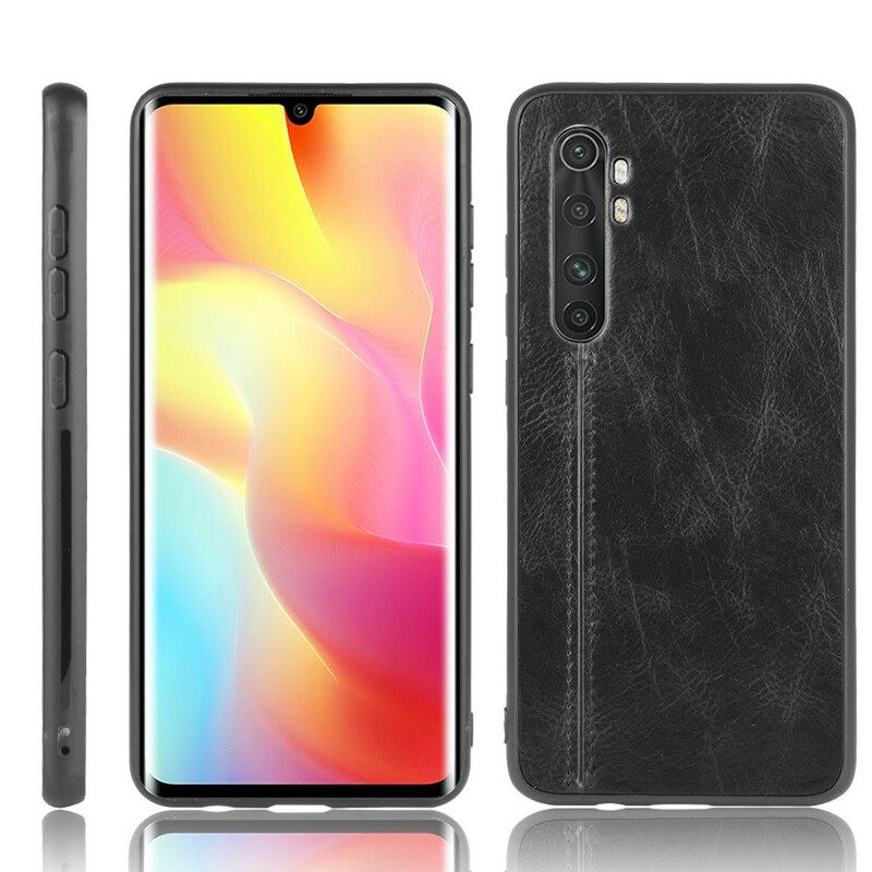 Θήκη Xiaomi Mi Note 10 Lite Εφέ Δέρματος Ραφής