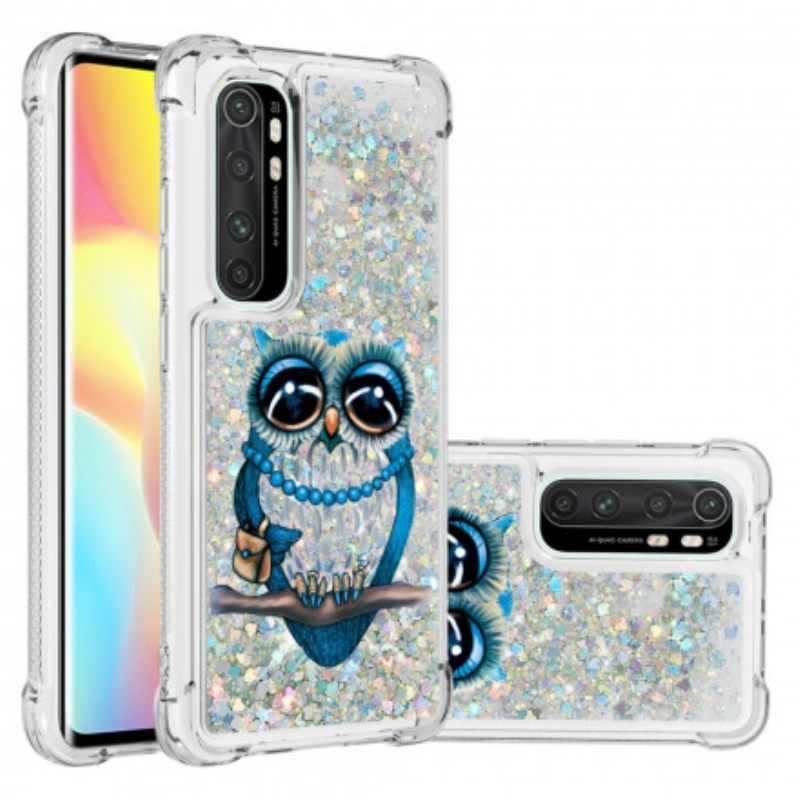 Θήκη Xiaomi Mi Note 10 Lite Miss Glitter Owl