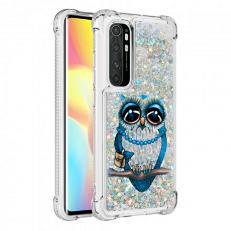 Θήκη Xiaomi Mi Note 10 Lite Miss Glitter Owl