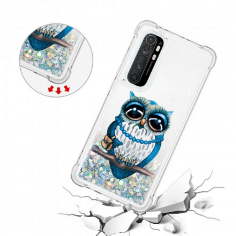 Θήκη Xiaomi Mi Note 10 Lite Miss Glitter Owl