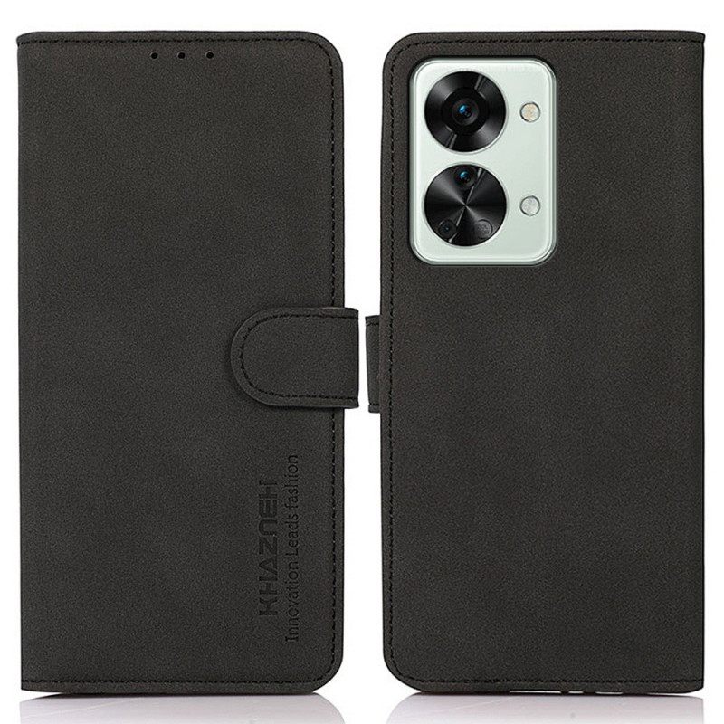 δερματινη θηκη OnePlus Nord 2T 5G Faux Leather Vintage Khazneh