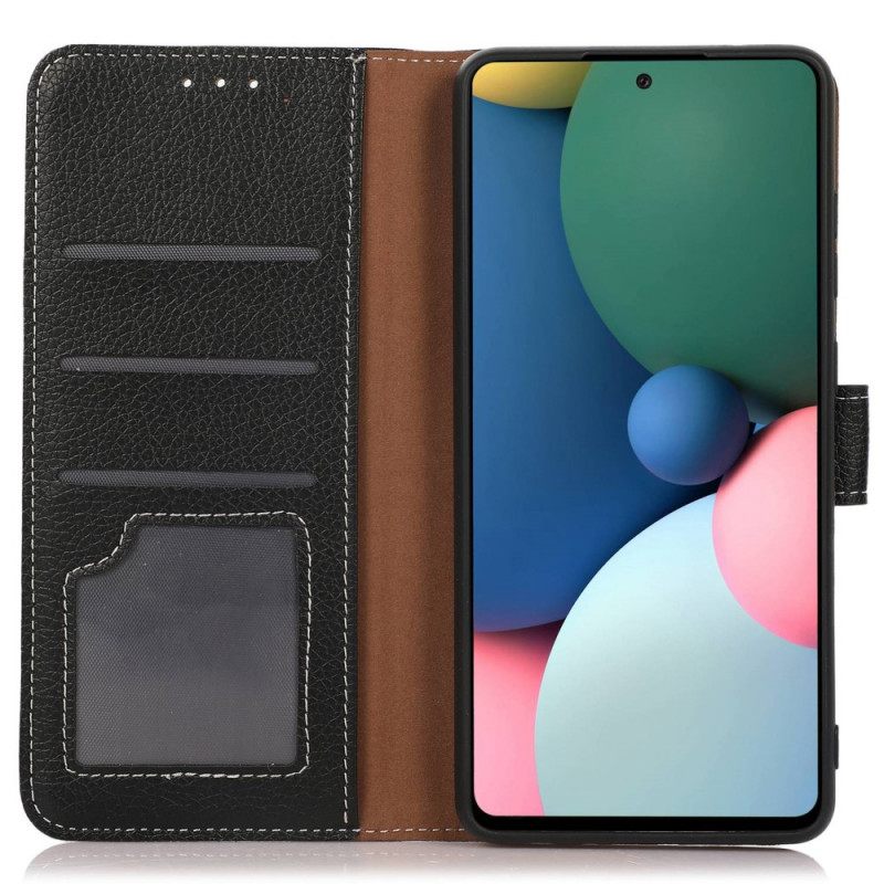 δερματινη θηκη OnePlus Nord 2T 5G Litchi Faux Leather And Ratching