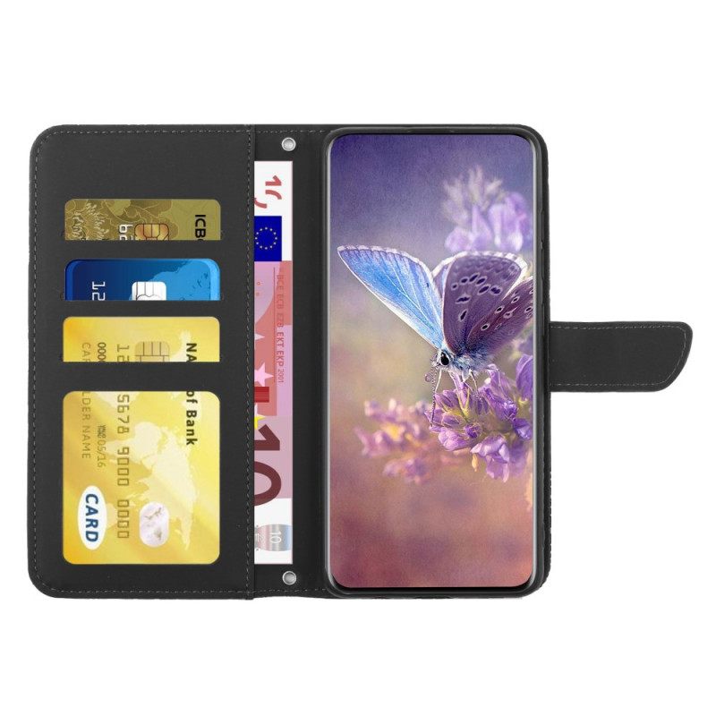 Κάλυμμα OnePlus Nord 2T 5G με κορδονι Πεταλούδες Premium Strap