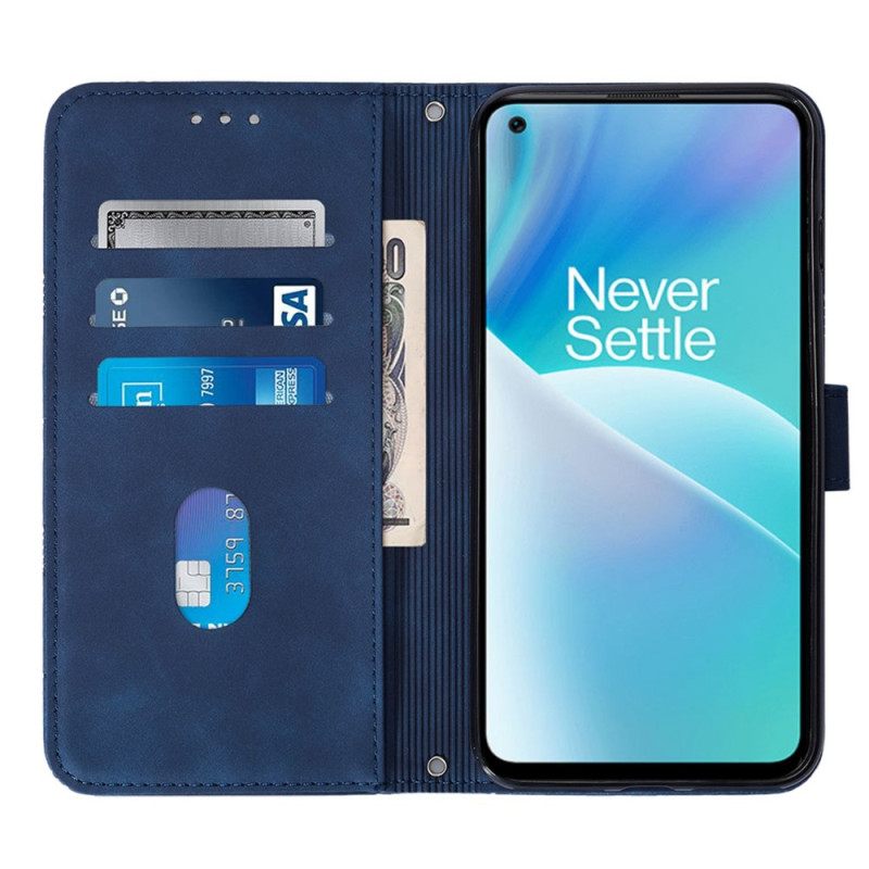 Θήκη Flip OnePlus Nord 2T 5G Τρίγωνα Ώμου