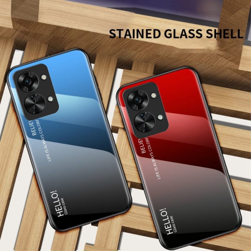 Θήκη OnePlus Nord 2T 5G Tempered Glass Γεια Σας