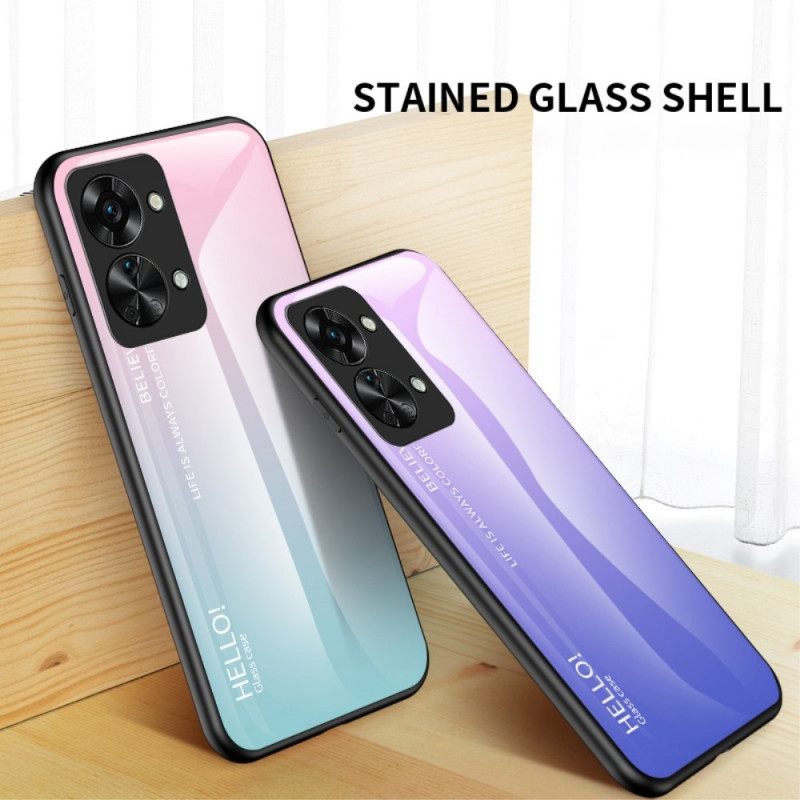 Θήκη OnePlus Nord 2T 5G Tempered Glass Γεια Σας