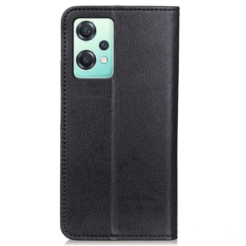 θηκη κινητου OnePlus Nord CE 2 Lite 5G Θήκη Flip Litchi Split Leather