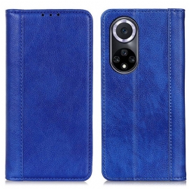 θηκη κινητου Honor 50 Θήκη Flip Elegance Split Leather Litchi