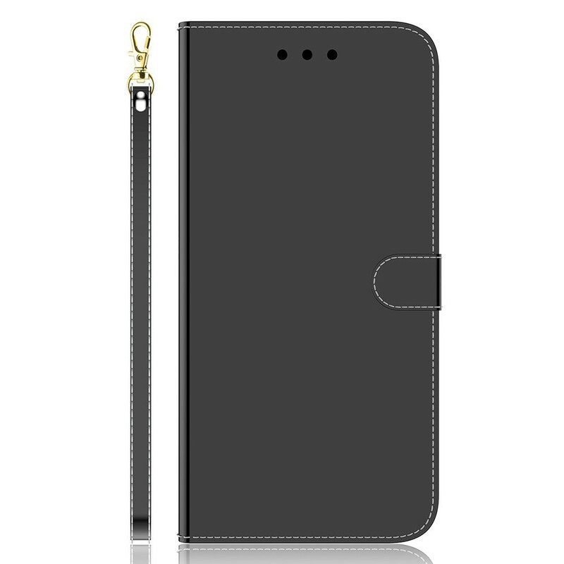 δερματινη θηκη Xiaomi Redmi Note 10 5G / Poco M3 Pro 5G Κάλυμμα Καθρέφτη