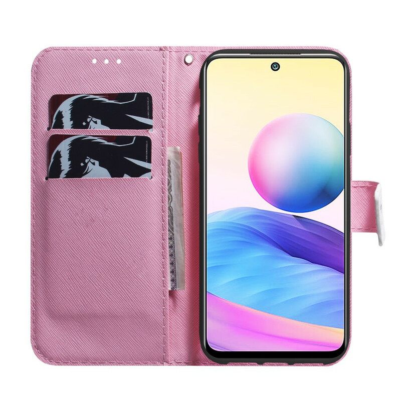 Κάλυμμα Xiaomi Redmi Note 10 5G / Poco M3 Pro 5G Dusty Pink Flower