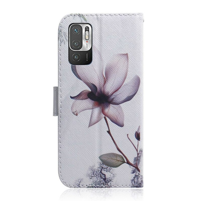 Κάλυμμα Xiaomi Redmi Note 10 5G / Poco M3 Pro 5G Dusty Pink Flower