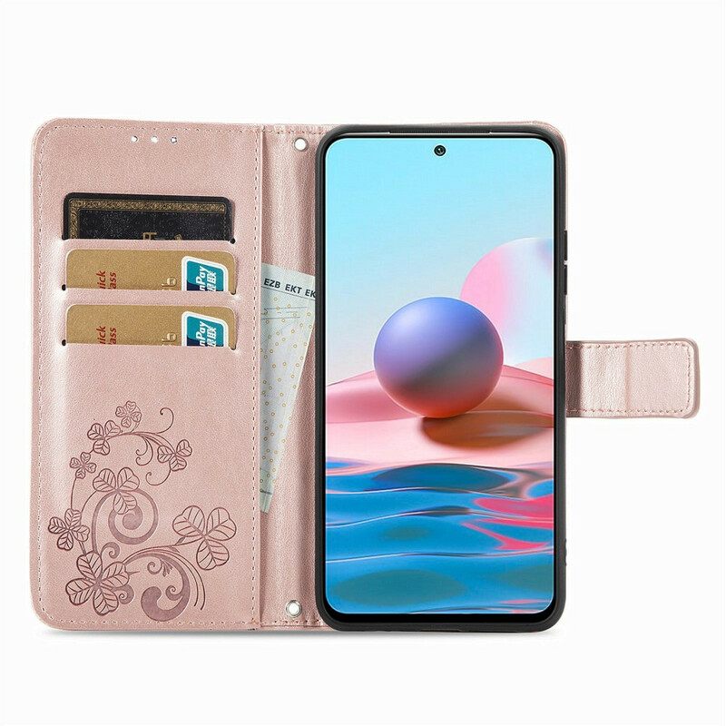 Κάλυμμα Xiaomi Redmi Note 10 5G / Poco M3 Pro 5G Λουλούδια Στον Άνεμο