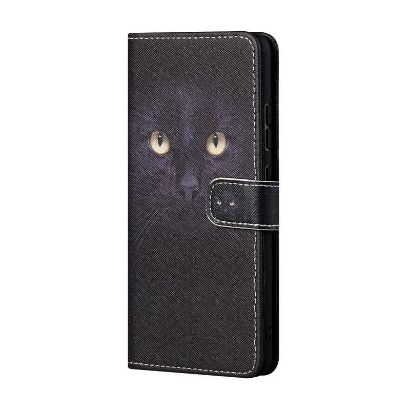 Κάλυμμα Xiaomi Redmi Note 10 5G / Poco M3 Pro 5G με κορδονι Strappy Cat Eyes