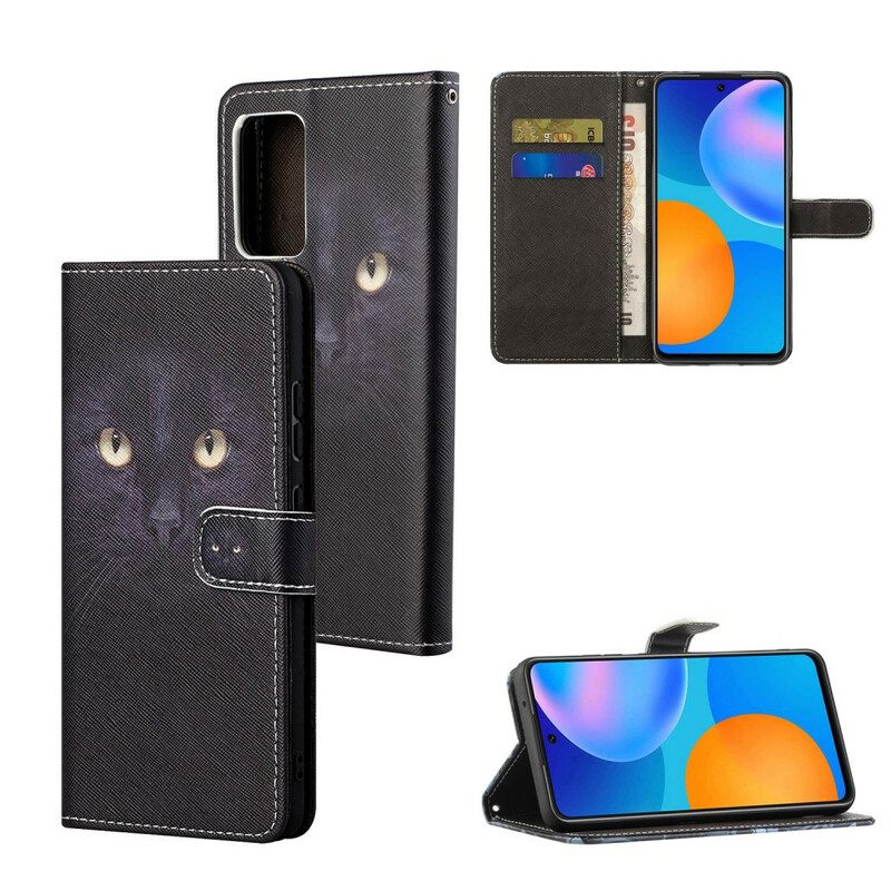 Κάλυμμα Xiaomi Redmi Note 10 5G / Poco M3 Pro 5G με κορδονι Strappy Cat Eyes