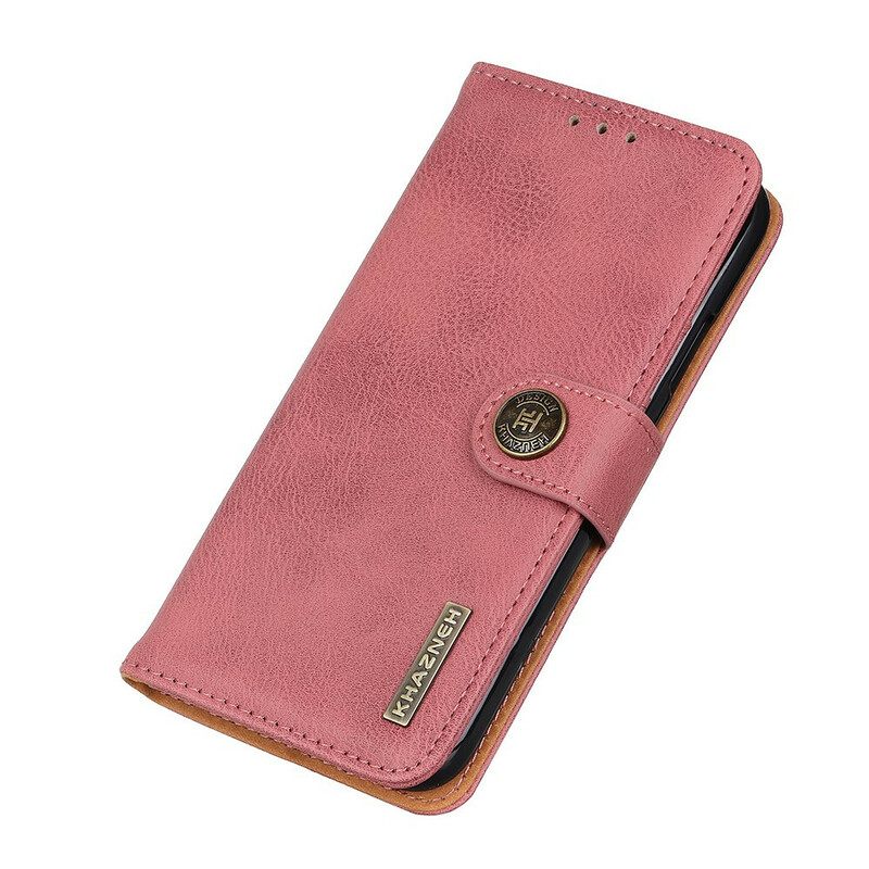 Κάλυμμα Xiaomi Redmi Note 10 5G / Poco M3 Pro 5G Retro Split Faux Leather Khazneh