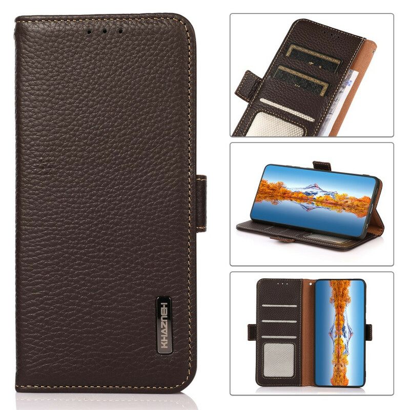 Κάλυμμα Xiaomi Redmi Note 10 5G / Poco M3 Pro 5G Rfid Lychee Leather