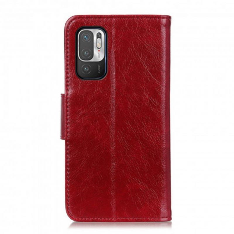 Κάλυμμα Xiaomi Redmi Note 10 5G / Poco M3 Pro 5G Split Nappa Leather