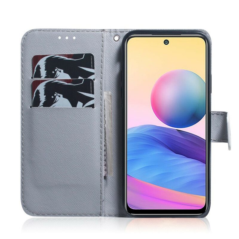 Κάλυμμα Xiaomi Redmi Note 10 5G / Poco M3 Pro 5G Ζωγραφική Με Κουκουβάγιες