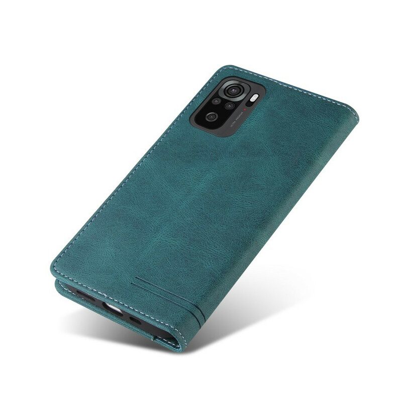 θηκη κινητου Xiaomi Redmi Note 10 5G / Poco M3 Pro 5G Θήκη Flip Faux Leather Gq.utrobe