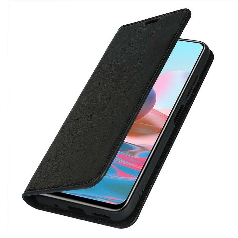 θηκη κινητου Xiaomi Redmi Note 10 5G / Poco M3 Pro 5G Θήκη Flip Γνήσιο Δέρμα