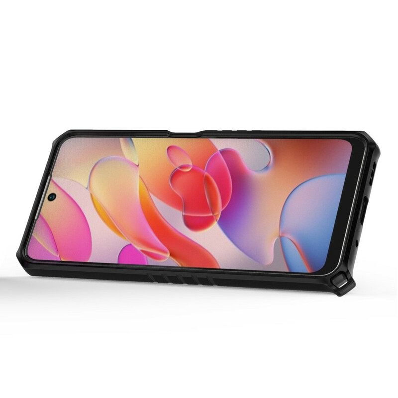 Θήκη Xiaomi Redmi Note 10 5G / Poco M3 Pro 5G Κηρήθρα Με Δαχτυλίδι