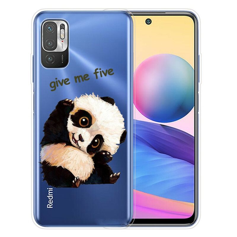 Θήκη Xiaomi Redmi Note 10 5G / Poco M3 Pro 5G Panda Give Me Five