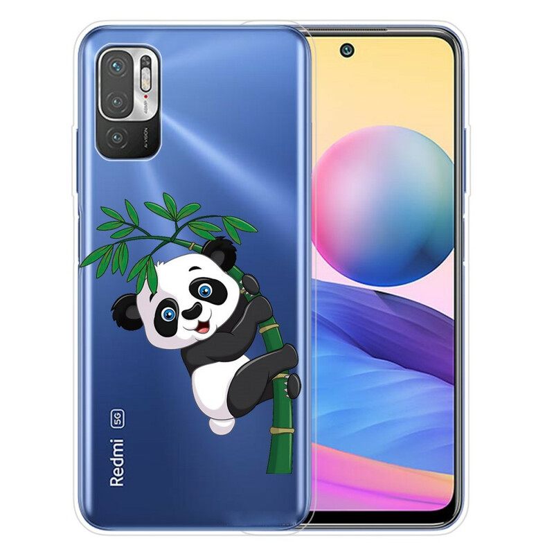 Θήκη Xiaomi Redmi Note 10 5G / Poco M3 Pro 5G Panda On Bamboo