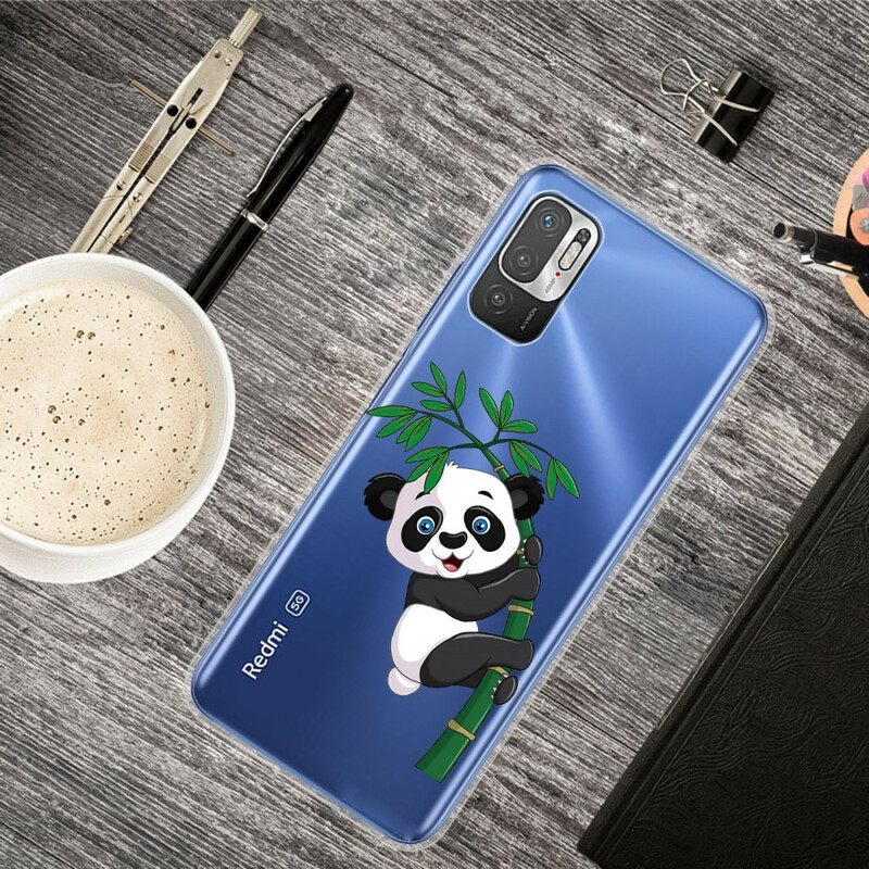 Θήκη Xiaomi Redmi Note 10 5G / Poco M3 Pro 5G Panda On Bamboo