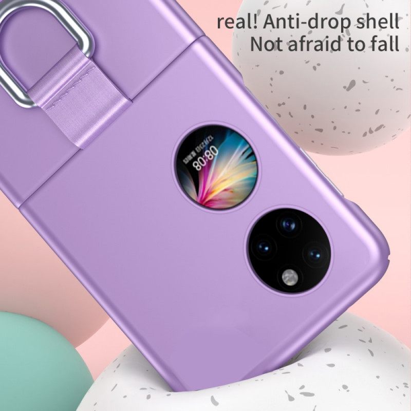 Θήκη Huawei P50 Pocket Skin-touch Με Δαχτυλίδι