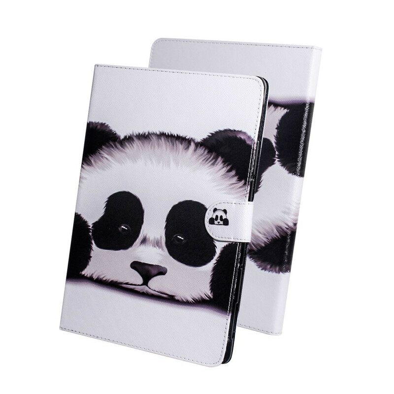 Θήκη Flip Samsung Galaxy Tab S6 Lite Κεφάλι Panda