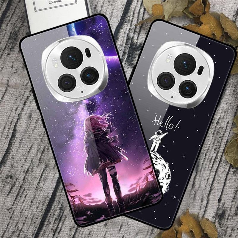 Κάλυμμα Honor Magic 6 Pro Starry Girl Tempered Glass