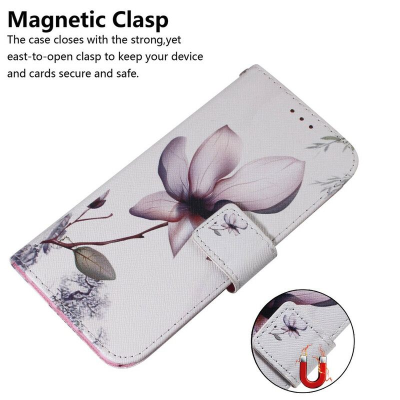 Κάλυμμα Samsung Galaxy S21 Ultra 5G Dusty Pink Flower