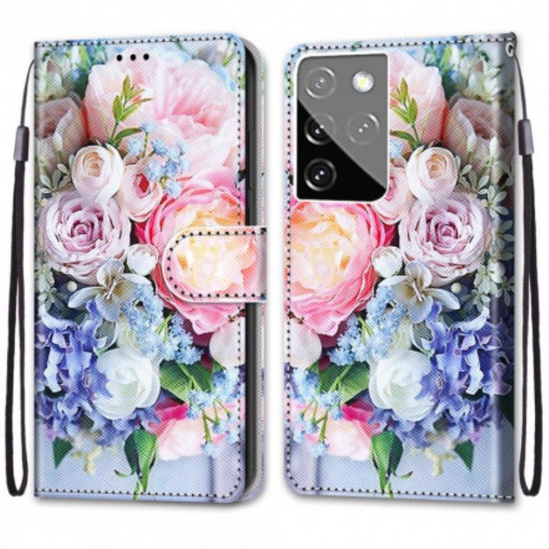 Κάλυμμα Samsung Galaxy S21 Ultra 5G Floral Wonder