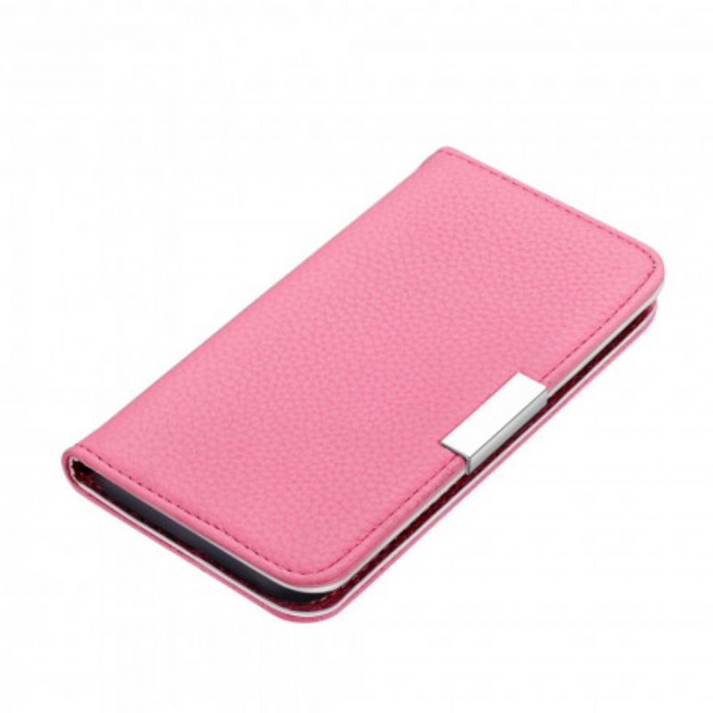 θηκη κινητου Samsung Galaxy S21 Ultra 5G Θήκη Flip Litchi Ultra Chic Faux Leather