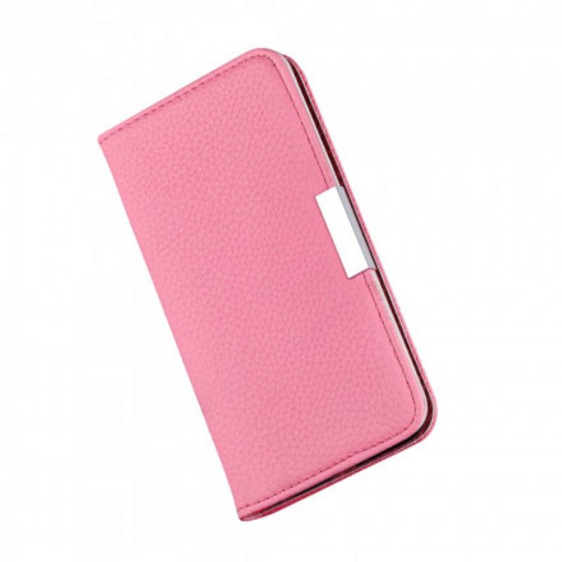 θηκη κινητου Samsung Galaxy S21 Ultra 5G Θήκη Flip Litchi Ultra Chic Faux Leather