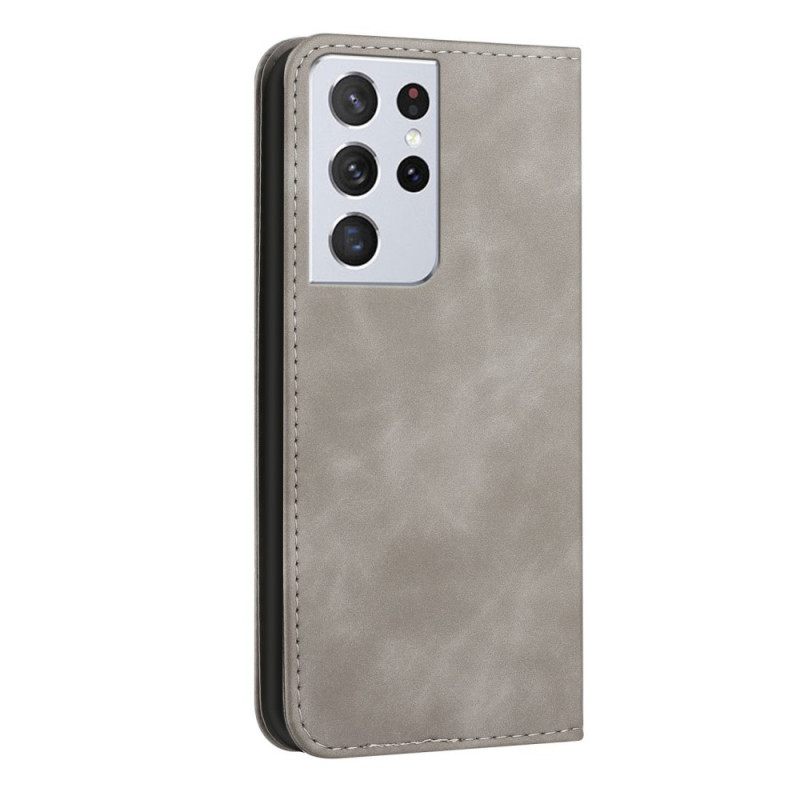 θηκη κινητου Samsung Galaxy S21 Ultra 5G Θήκη Flip S-design Leather Style