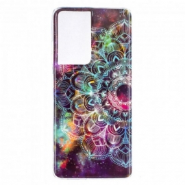 Θήκη Samsung Galaxy S21 Ultra 5G Fluorescent Floral Series