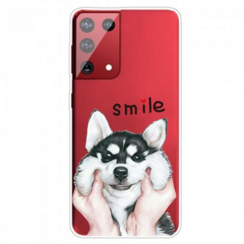 Θήκη Samsung Galaxy S21 Ultra 5G Smile Dog